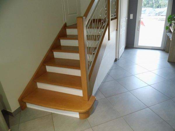 Réalisation et pose d’escalier sur mesure Saône-et-Loire